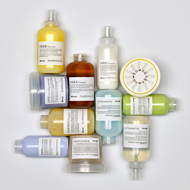 davines sustainable hair care products